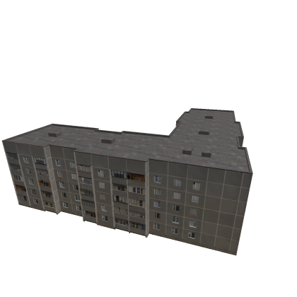 Soviet Panel House Panelka Hrushevka V.2