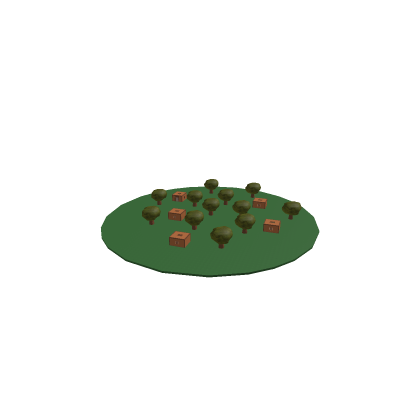 Island (with huts).