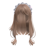 Cute Frilly Headband Hair (Khaki Beige)