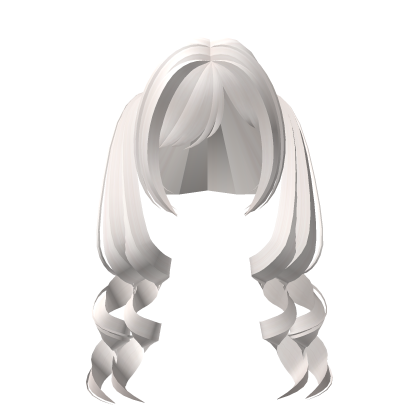 ♡ : long vanilla curly doll pigtails Roblox item