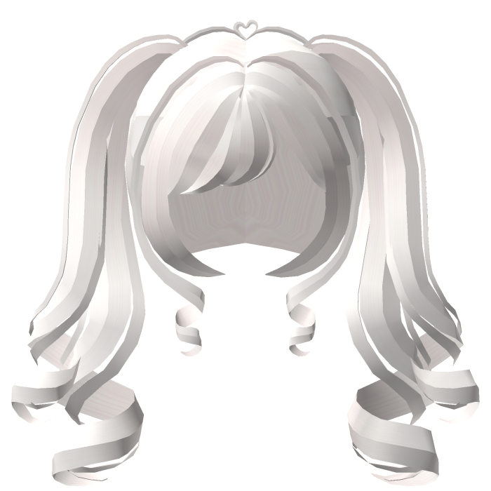 . ‿ ♡ wavy angel double curl pigtails blonde !