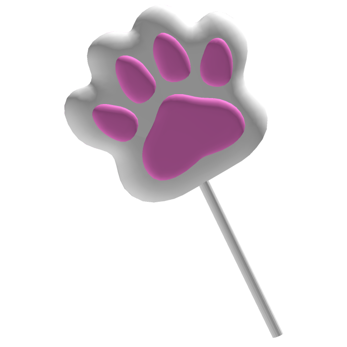 Paw Lollipop (White) 