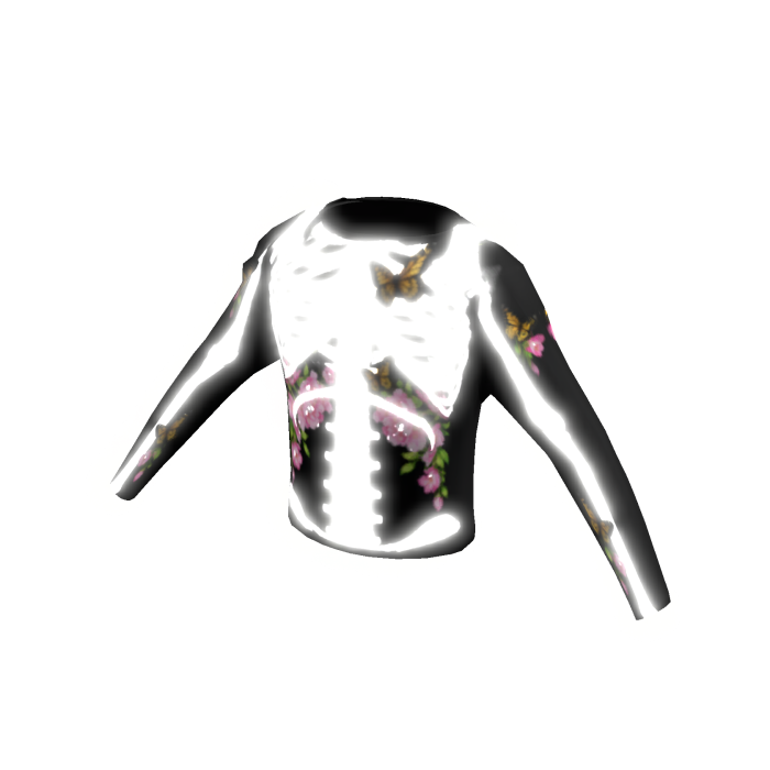 Emissive Y2K Pretty Skeleton