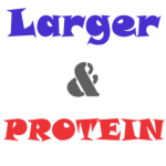 Larger & Protein