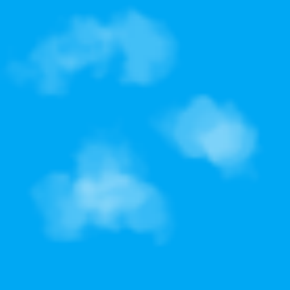 Light Blue Cartoony Sky Box