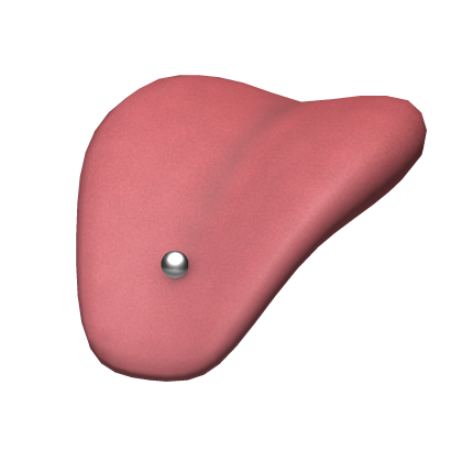 Tongue with Piercing