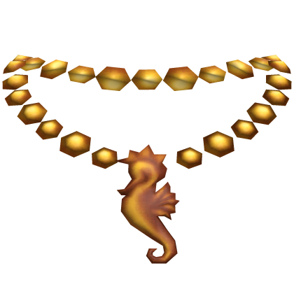 🌊 Lagoona Blue Gold Seahorse Mh Necklace