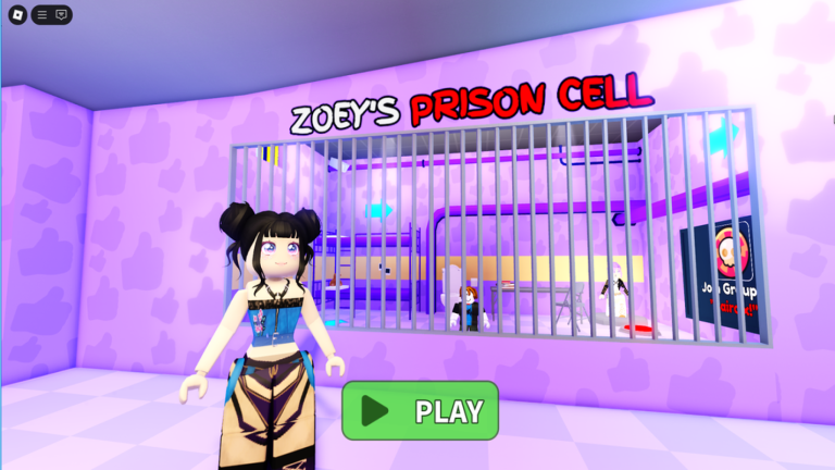 🎤 ZOEY'S PRISON RUN! (Obby) screenshot 1