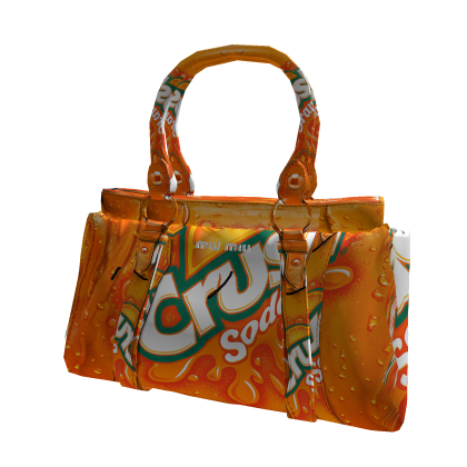 Cutesy Orange Crush Soda Purse 3.0