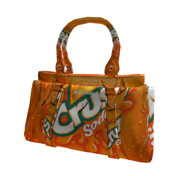 Cutesy Orange Crush Soda Purse 3.0