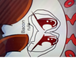 Bacon but slender s not aloud