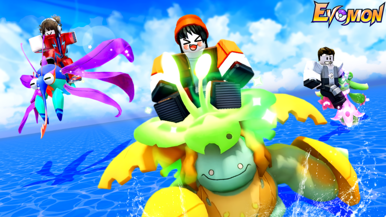 Official Roblox media thumbnail for the Evomon experience