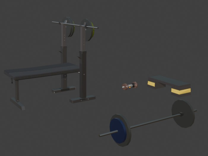 Gym Equipment - PACKAGE preview 1