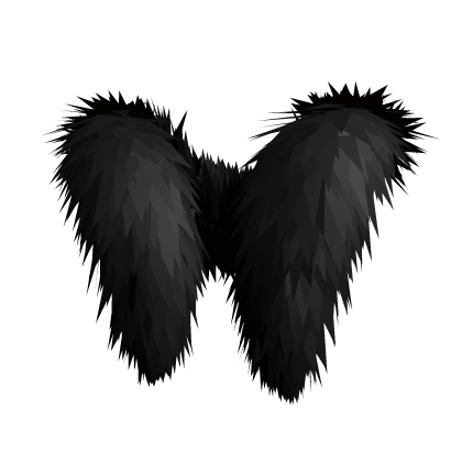 Long Shoulder Fur Black