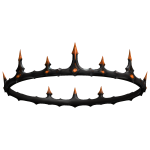 Sharp Point Orange Crown