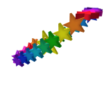 Rainbow Star Bandolier