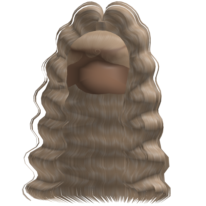 Baddie Crimped Half Up (Blonde)