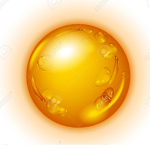 The golden bubbles