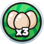 x3 Eggs Open