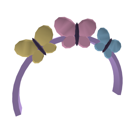 Y2K Butterfly Clip Headband