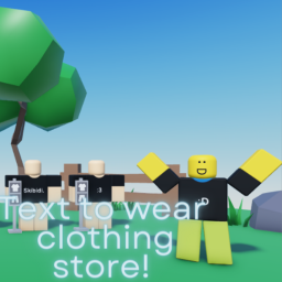 Text to wear clothing store!🛍️