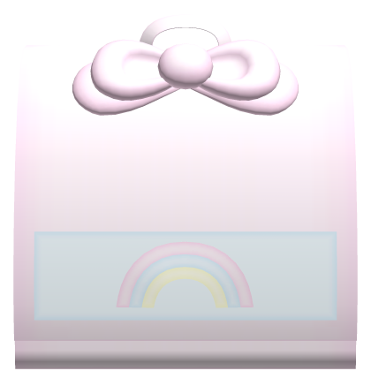 ♡ cute pink rainbow randoseru school backpack 