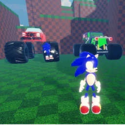 All Sonic and Tails Car Monster Truck icon