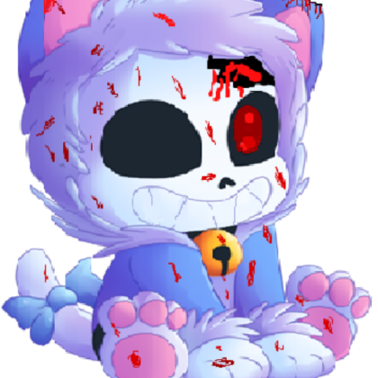 Kitten Cat Sans Horror Roblox decal