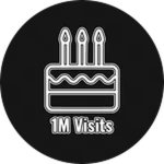 1M Visits Roblox badge thumbnail