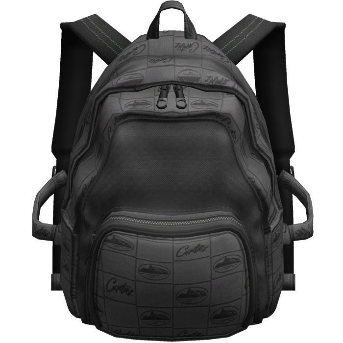 CRTZ Grey Street Black Backpack