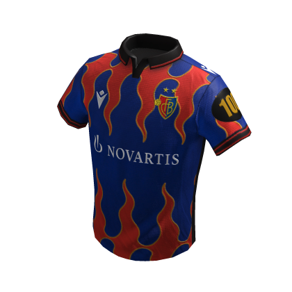 FC Basel Official Home Jersey [First 100 Edition] thumbnail