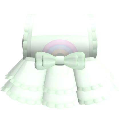 Cutecore Princess Rainbow Dress In Green Roblox item