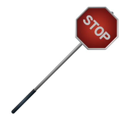 Giant Stop Sign
