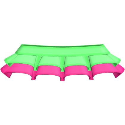 cute pink & lime tweencore skirt