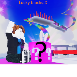 Do obby's for Character's {Lucky blocks!}