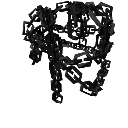 Left Black XL Arm Chains