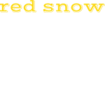 red snow band