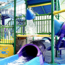 Outdoor Rainbow Water Park Playground