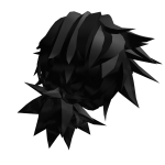 Giy Spiky Black Hair