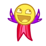 Gold Badge Epic Face