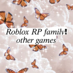 Roblox RP family! + other games :)