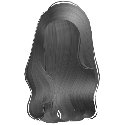 Dolly Side Part Wavy Hair (Gray)