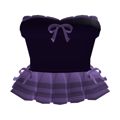 🦇💜Kuromi HALLOWEEN Cute Ribbon Dress 💜🦇 Roblox item
