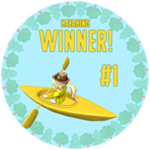 Kayaking winner!