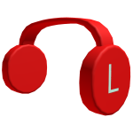 Red Clockwork Headphones