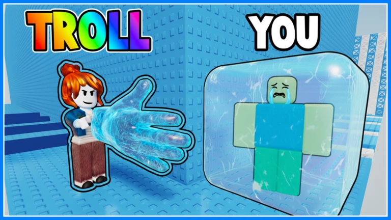 Freeze People Troll Tower! 🧊