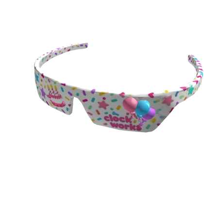 Birthday Clockwork Shades (95 robux Sale)