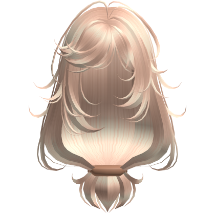 Blonde Y2k Emo Goth Cute Ponytail Hair Roblox item