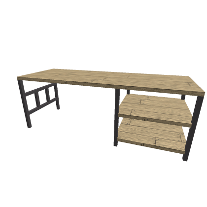Industrial White desk ( FIEXD )