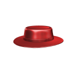 Cardinal Porkpie Hat